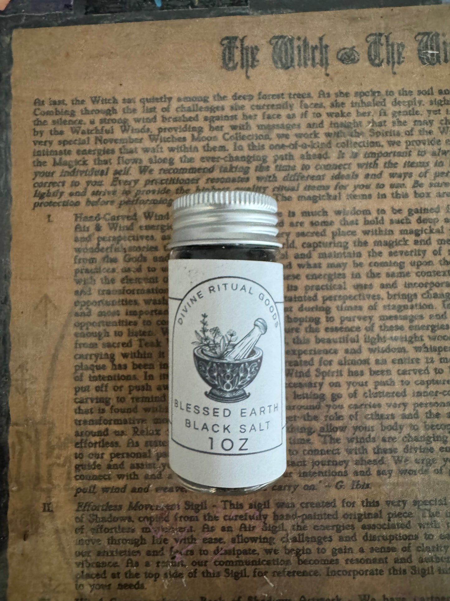 Blessed Earth Black Salt